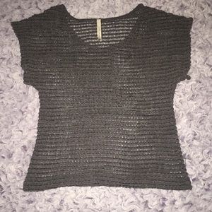 Sweater/ net shirt by Paper Crane